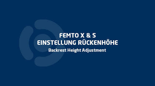 FEMTO - Backrest height