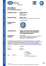 MEYRA - certificazione ISO
