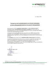 MEYRA - certificazione Eternity Technologies